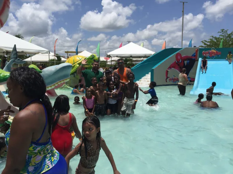 Photograph 17 from Gift For Life Foundation takes children to Funsplash Park
