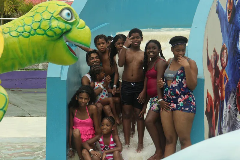 Photograph 21 from Gift for Life Foundation takes children to Fun Splash, Debe