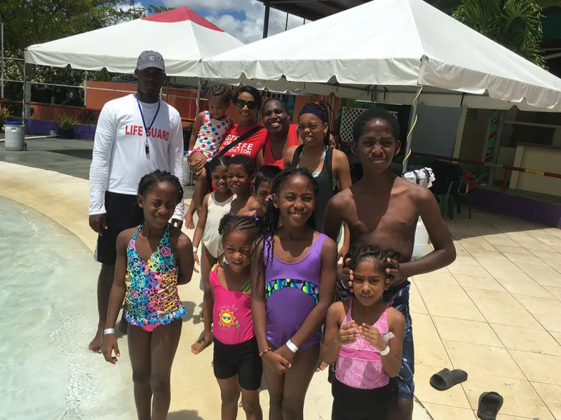 Photograph 1 from Gift for Life Foundation takes children to Fun Splash, Debe