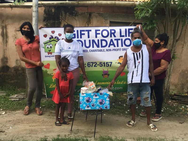 Photograph 8 from Gift For Life Foundation Distributes Food Hampers